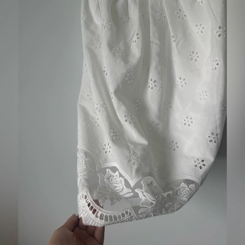 Hello Molly My Escape Mini Dress in White - Size M - Picture 13 of 14